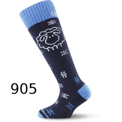 Термошкарпетки дитячі лижі Lasting SJW - 70% Merino wool (XXS(24-28)) 24 фото