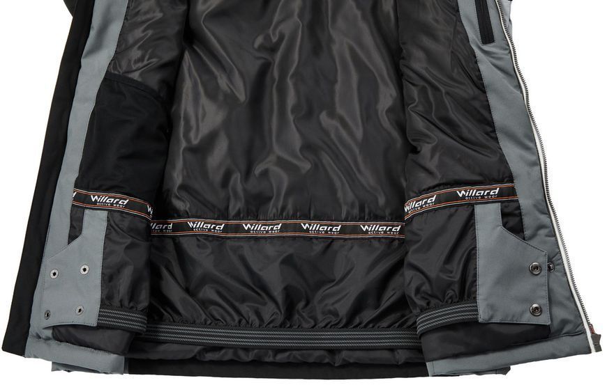 Куртка лижна чоловіча Willard PETRUS BLK/GRY (M) 2392931708 фото