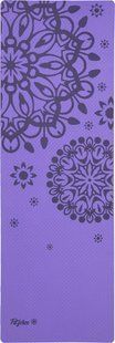 Килимок для йоги та фінтесу YOGA MAT ECO (фіолетовий, 6мм) 1828573974 фото