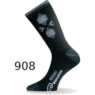 Термошкарпетки бігові лижі Lasting SCK - 85% Merino (908 - S - чорний) SCK_908_S фото