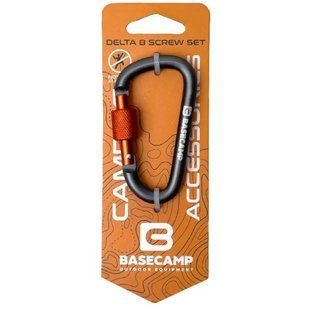 Карабін алюмінієвий сервісний Base Camp Delta 8 Screw Set 2448769241 фото