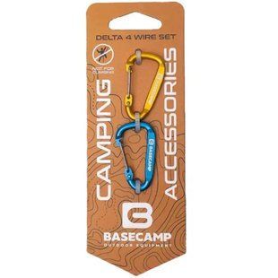 Набір алюмінієвих сервісних карабінів Base Camp Delta 4 Wire Set 2 2448769242 фото