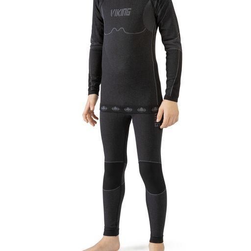 Термобілизна дитяча Viking Riko (kids set) (black, 140-152) 500/14/3030 фото