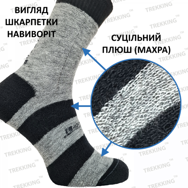 Термошкарпетки зимові серії ТЕРМО&deg;С&reg; модель MiddleHot (L /44-47) 745 фото