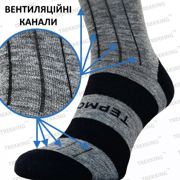 Термошкарпетки зимові серії ТЕРМО&deg;С&reg; модель MiddleHot (L /44-47) 745 фото