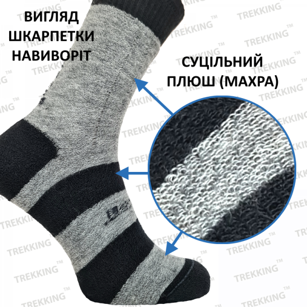 Термошкарпетки зимові серії ТЕРМО°С® модель MiddleHot (S /36-39) 745 фото