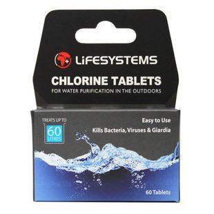 Таблетки для дезінфекції води Lifesystems Chlorine 2265935768 фото