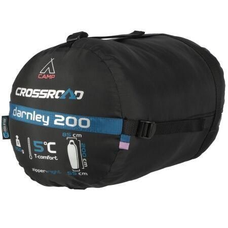 Спальний мішок Crossroad DARNLEY 200 (т.синій/фіолет) 2576319495 фото