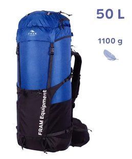Ультралегкий каркасний рюкзак Tempo 50L Fram Equipment (синій_id_6511) 2599172596 фото