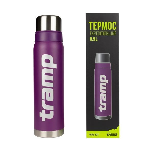 Термос TRAMP Expedition Line 0.9л (purple) 2824743323 фото
