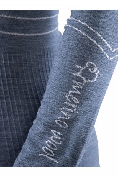 Термобілизна жіноча Viking Lana Pro (set) 50% merinowool (XL, dark grey) 2784906717 фото