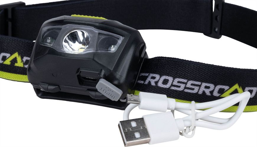 ЛІхтарик налобний Crossroad NAOS USB 1200mAh, 120 lm, 3 W Toshiba LED 123693 фото