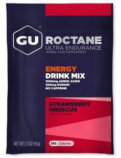 Вуглеводний напій GU Energy ROCTANE Strawberry Hibiscus, 1 порція 103925 фото