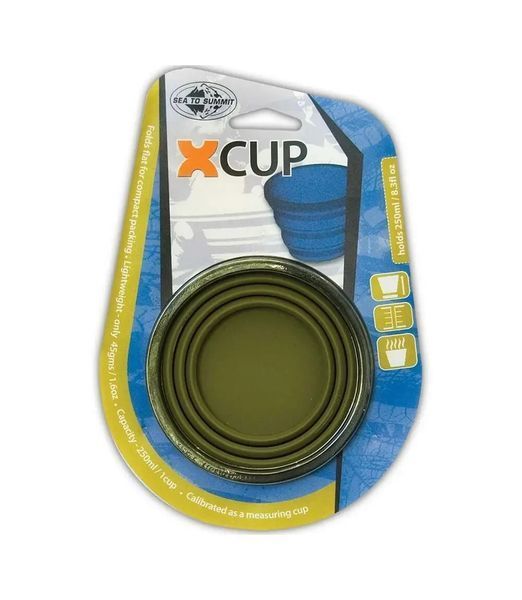Горнятко складне STS X-Cup 250ml (olive) 2349945143 фото
