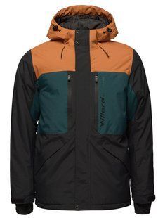 Куртка лижна чоловіча Willard BEROS (black / dark green / brown, M) 2392932273 фото