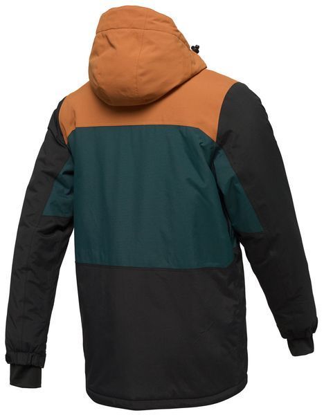 Куртка лижна чоловіча Willard BEROS (black / dark green / brown, M) 2392932273 фото