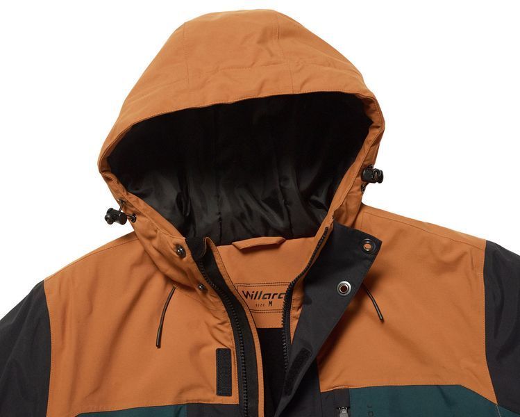 Куртка лижна чоловіча Willard BEROS (black / dark green / brown, M) 2392932273 фото