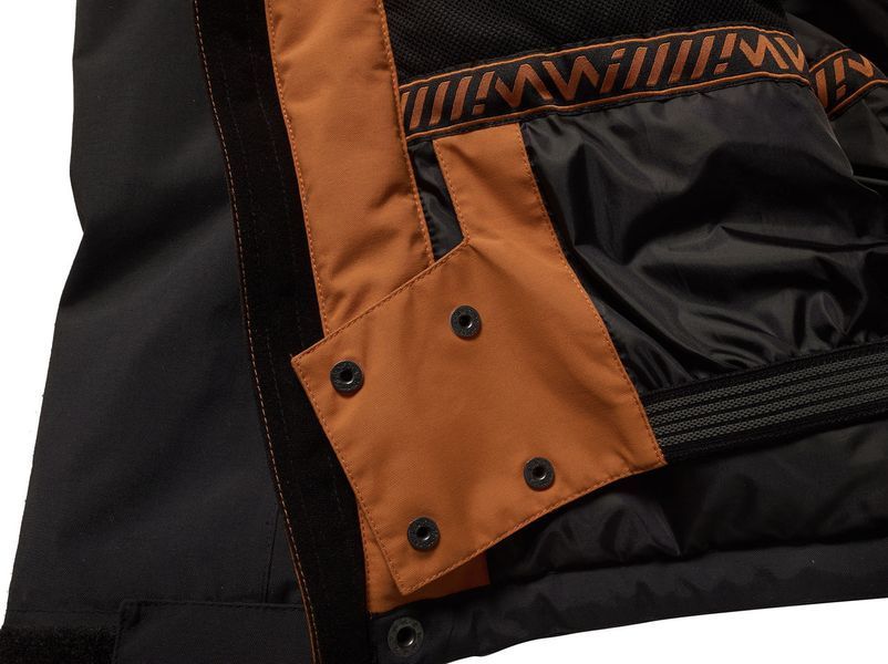 Куртка лижна чоловіча Willard BEROS (black / dark green / brown, M) 2392932273 фото