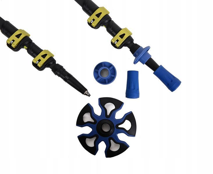 Палиці трекінгові Viking Carbo Lite Trekking (lime/blue) 2382745289 фото