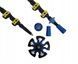 Палиці трекінгові Viking Carbo Lite Trekking (lime/blue) 2382745289 фото 4