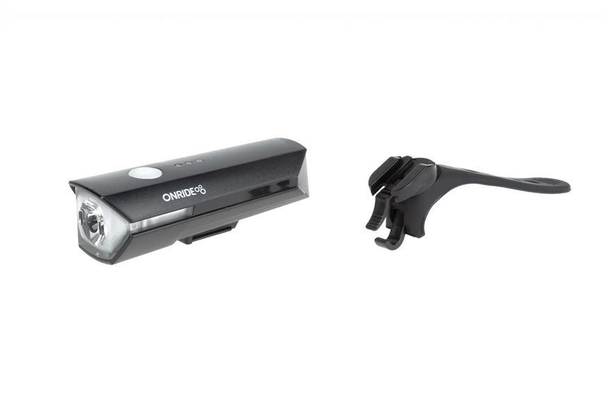 Велосипедна фара ONRIDE Rock 550Lm, 1800 mAh, Type-C 2735651512 фото