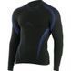 Термофутболка ч Lasting Stem, 260 г/м2 (L/XL - сірий/синій) 1491653724 фото