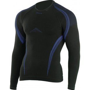 Термофутболка ч Lasting Stem, 260 г/м2 (S/M - сірий/синій) 1491653865 фото