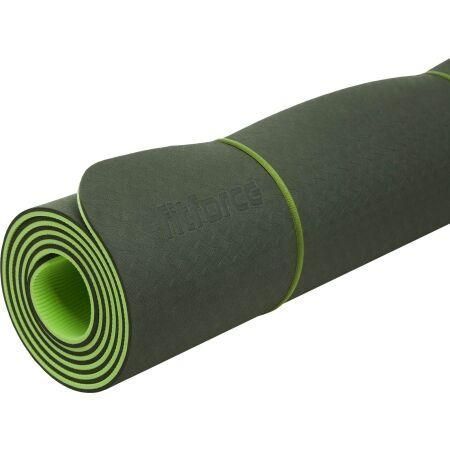 Килимок для йоги та фінтесу YOGA MAT FIT6 (зелений, 6 мм) 2576319522 фото