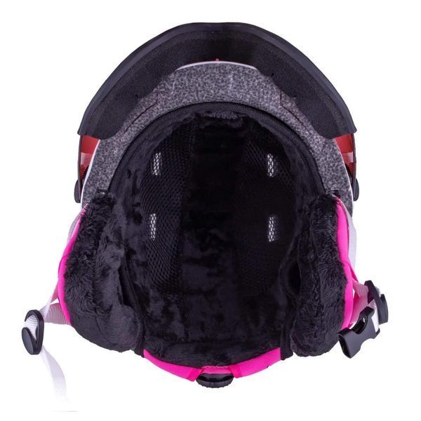 Шолом дитячий лижний з візором Laceto HEART Junior (PINK, S, 50-54см) 2792025405 фото