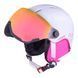 Шолом дитячий лижний з візором Laceto HEART Junior (PINK, S, 50-54см) 2792025405 фото 2