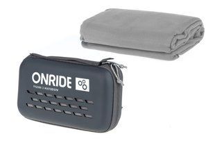 Рушник з мікрофібри ONRIDE Wipe 100*50 (сірий, у кейсі) 2576319575 фото