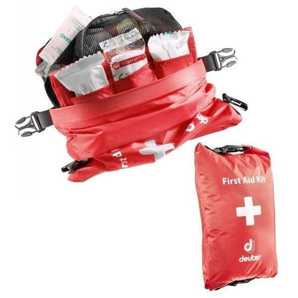 Аптечка DEUTER First Aid Kid DRY M колір 505 fire (заповнена) 2323573132 фото