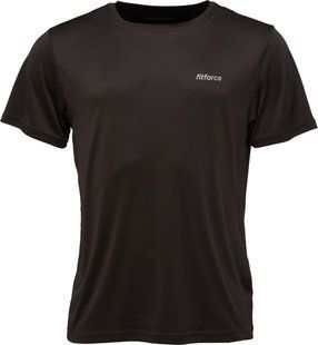Футболка функціональна чоловіча Fitforce SANO чорна (L) 2968829326 фото