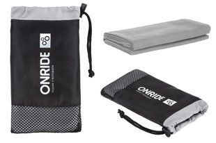 Рушник з мікрофібри ONRIDE Wipe 100*50 (сірий, у чохлі) 2576319576 фото