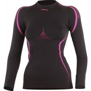 Термофутболка ж Lasting Sita, 260 г/м2 (XXS/XS - чорний/рожевий) 2323573180 фото