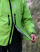 Мембранна куртка Norge салатовий, Hi-Pora 10000x10000, YKK (XS) 380 фото 3