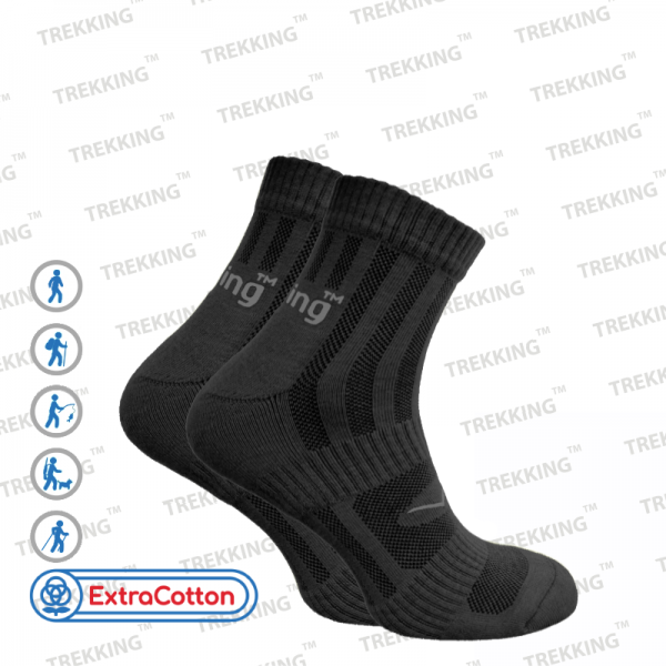 Шкарпетки трекінгові літо ShortLight (чорні, S/36-39) 1871958479 фото