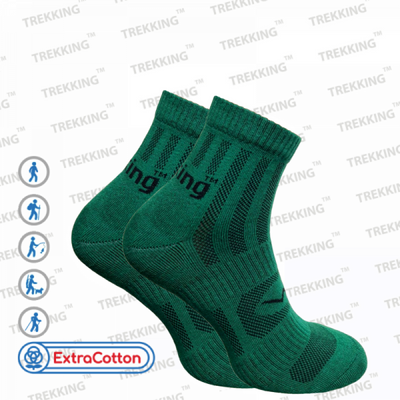 Шкарпетки трекінгові літо ShortLight (темно-зелені, M/40-43) 1871958481 фото